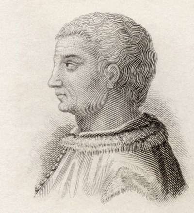 Flavio Biondo，来自&39;Crabb&39;s Historical Dictionary&39;，1825年出版（版画） 作者 英语学校