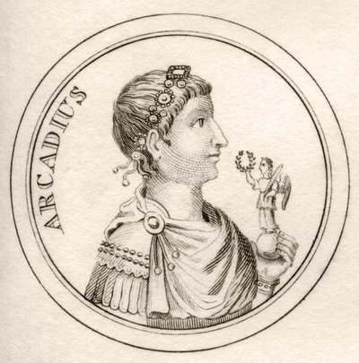 Flavius Arcadius，来自&39;Crabb&39;s Historical Dictionary&39;，于1825年出版 作者 英语学校