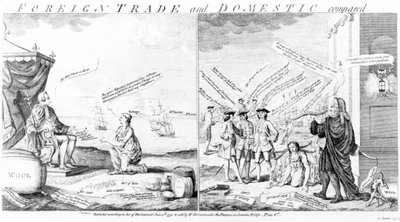 对外贸易和国内比较，威廉赫伯特，1754年 作者 英语学校
