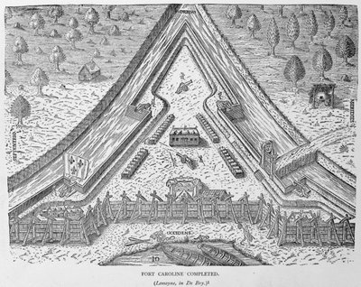 卡罗琳堡完成于1886年由伦敦Justin Winsor编辑的“美国的叙事与批评史” 作者 英语学校
