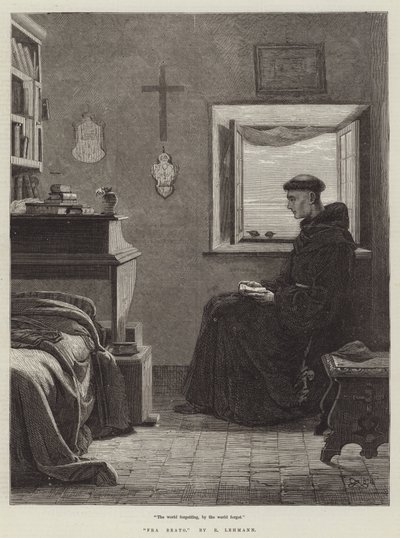 Fra Beato（雕刻）。 作者 英语学校