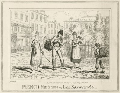 法国音乐家或Les Savoyards 作者 英语学校