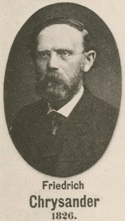 Friedrich Chrysander（雕刻） 作者 英语学校