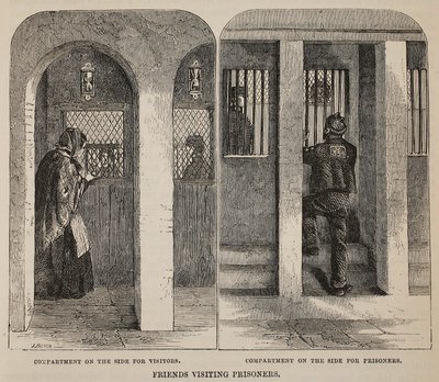 访问囚犯的朋友，伦敦刑事监狱的插图和监狱生活中的场景由Henry Mayhew和John Binny，酒吧。 1862年 作者 英语学校