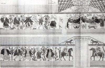 来自Grotta del Triclinio的Frieze 作者 英语学校