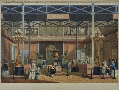 摘自1854年俄罗斯出版的“狄金森1851年大展览的综合图片” 作者 英语学校