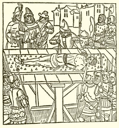 来自Lydgates Fall of Princes，1494 作者 英语学校