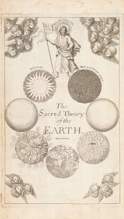 1684年伦敦托马斯伯内特的地球理论的主题 作者 英语学校