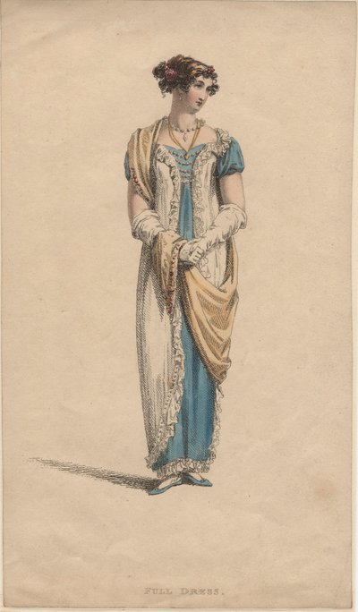 礼服，1817年 作者 英语学校
