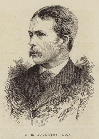 G H Boughton, ARA (雕刻) 作者 英语学校
