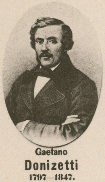 Gaetano Donizetti（凹版印刷） 作者 英语学校