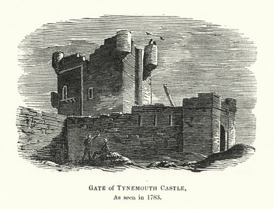 Gate of Tynemouth Castle, as seen in 1783 (engraving) 作者 英语学校
