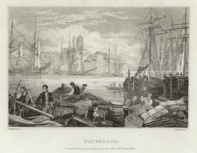 盖茨黑德在1854年10月6日大爆炸和大火之前 作者 英语学校