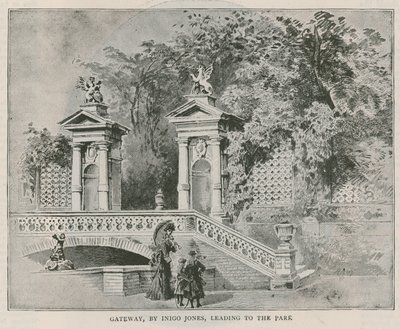 Gateway，Inigo Jones，通往荷兰之家公园 作者 英语学校
