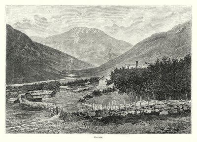 Gausta (engraving) 作者 英语学校