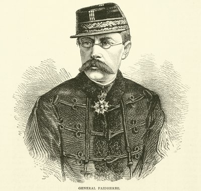 Faidherbe将军，1871年1月 作者 英语学校