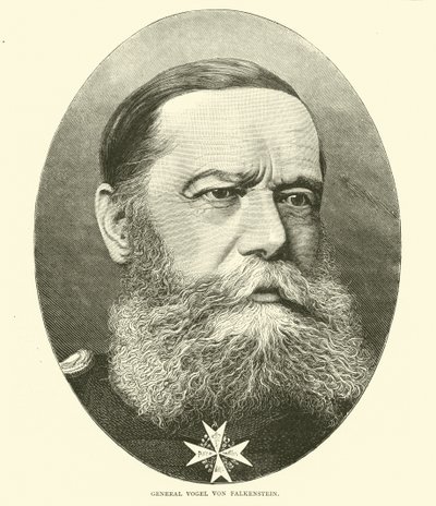 1870年9月，Vogel Von Falkenstein将军 作者 英语学校