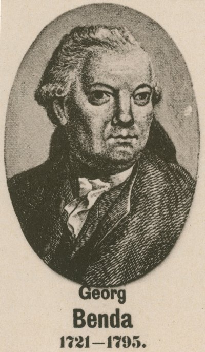 Georg Benda（凹版印刷） 作者 英语学校