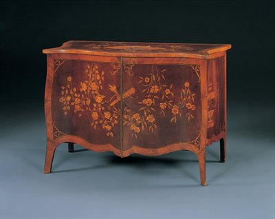 乔治三世的马桶洗手间，以约翰·科布（John Cobb）的形式写于1770年（ama色和郁金香木） 作者 英语学校