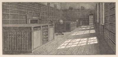 乔治三世的图书馆，白金汉宫大图书馆（或西图书馆），摘自弗雷德里克-奥古斯塔-巴纳德：《皇家图书馆目录》，第一卷 作者 英语学校
