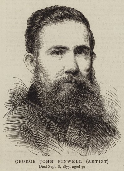 George John Pinwell, Artist (engraving) 作者 英语学校