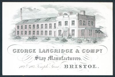 George Langridge＆Company，留下制造商，贸易卡 作者 英语学校