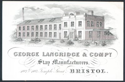 George Langridge＆Company，留下制造商，贸易卡 作者 英语学校