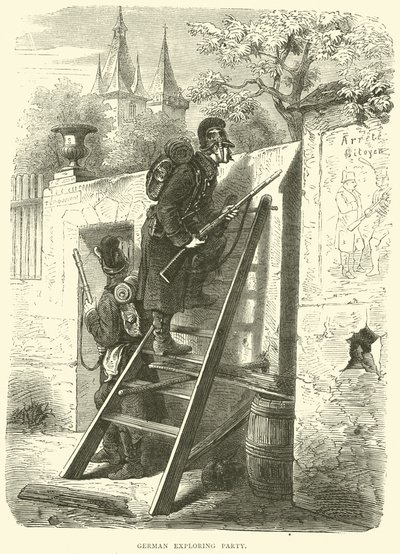 德国探险派对，1870年10月 作者 英语学校