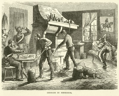 德国人占有，1870年9月 作者 英语学校