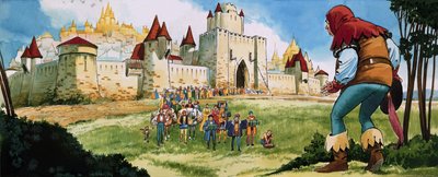 巨人接受敬意 作者 英语学校