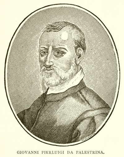 来自Palestrina的Giovanni Pierluigi 作者 英语学校