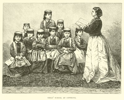 Cettigne的女子学校 作者 英语学校