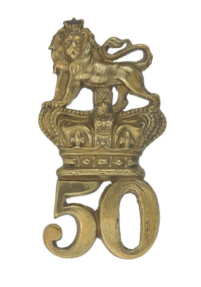 Glengarry 徽章，c.1874-81（黄铜） 作者 英语学校