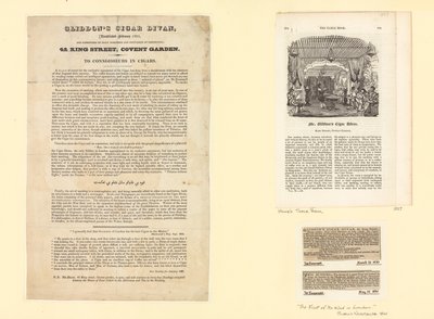Gliddons Cigar Divan，成立于1825年2月 作者 英语学校