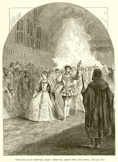 老格林威治宫的大球：亨利八世。和Anne Boleyn一起跳舞 作者 英语学校