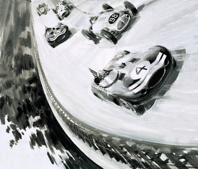 1957年，意大利蒙扎大奖赛 作者 英语学校
