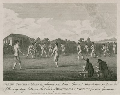 大型板球比赛在Lords Ground，Marylebone，伦敦举行 作者 英语学校