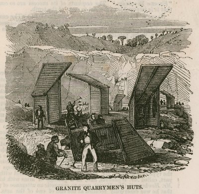 Granite Quarrymens Huts，Rubislaw，Aberdeen 作者 英语学校
