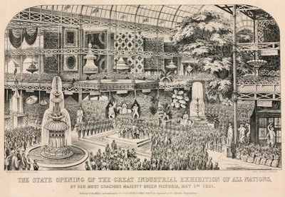 伟大的展览，1851年，1851年5月1日开幕 作者 英语学校