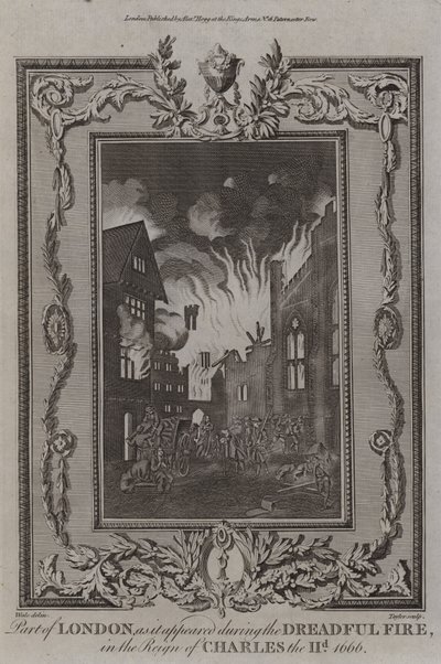 伦敦大火，1666年 作者 英语学校