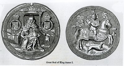 詹姆斯一世的大印章（1566-1625） 作者 英语学校