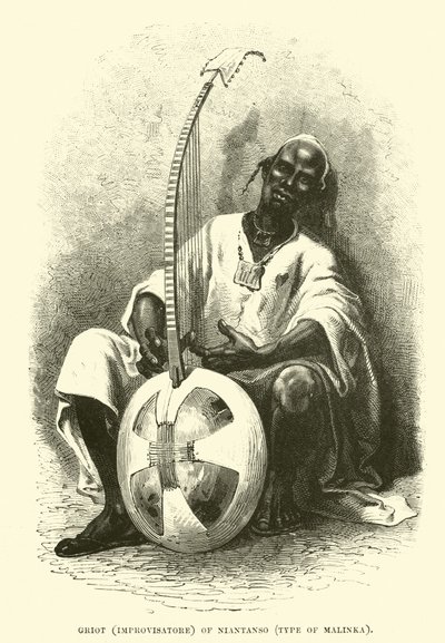 Niantanso的Griot（Improvisatore），Malinka的类型 作者 英语学校