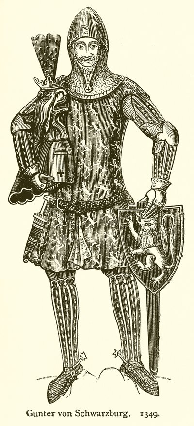 Gunter von Schwarzburg。 1349 作者 英语学校