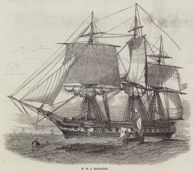 HMS Maeander（雕刻） 作者 英语学校
