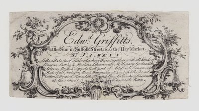 Haberdashers，Edward Griffitts，交易卡 作者 英语学校