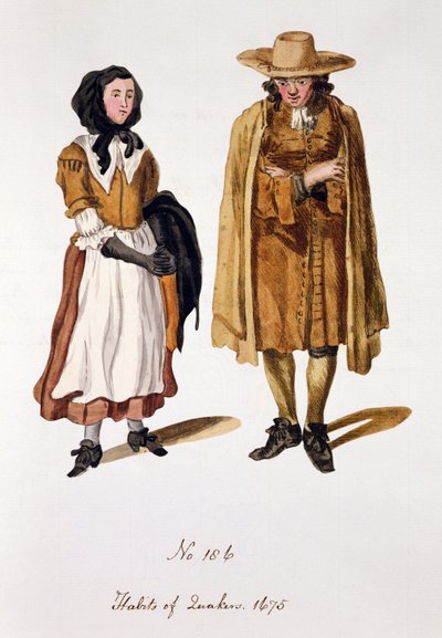 贵格会习惯，1675年 作者 英语学校