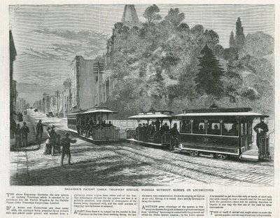 Hallidies Parent Cable Tramway System无需马匹或机车 作者 英语学校