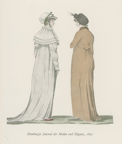 汉堡时装与优雅杂志，1801年 作者 英语学校