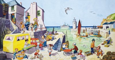 海港场景（隐藏图像） 作者 英语学校