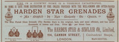 Harden Star Granades，广告 作者 英语学校